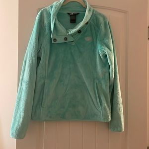 The North Face mint green pullover